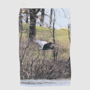 Fliegen durch golfhandtuch
