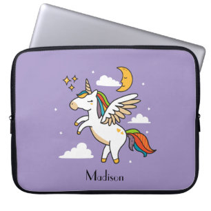 Fliegen-Einhorn Laptopschutzhülle