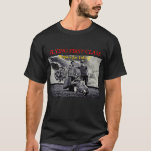 Fliegen-erste Klasse T-Shirt