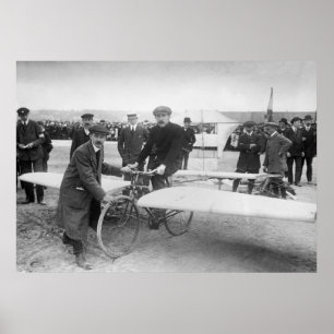 Fliegen-Fahrrad-Wettbewerb: 1912 Poster