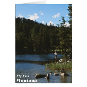 Fliegen-Fisch-Montana-Karte