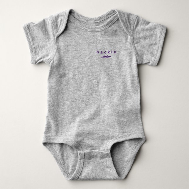 Fliegen-Fischen-Baby-Spielanzug Baby Strampler (Vorderseite)