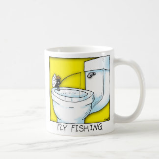 Fliegen-Fischen Kaffeetasse