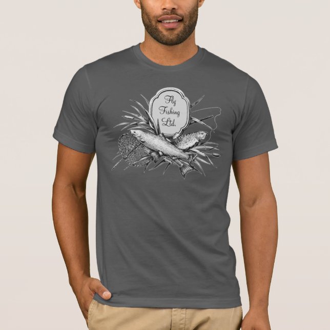 Fliegen-Fischen Ltd. T-Shirt (Vorderseite)