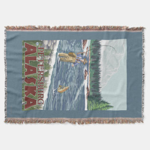 Fliegen-Fischer - Petersburg, Alaska Decke