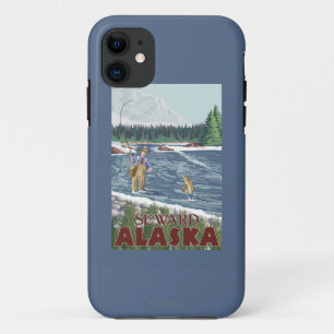 Fliegen-Fischer - Seward, Alaska Case-Mate iPhone Hülle