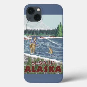 Fliegen-Fischer - Seward, Alaska Case-Mate iPhone Hülle