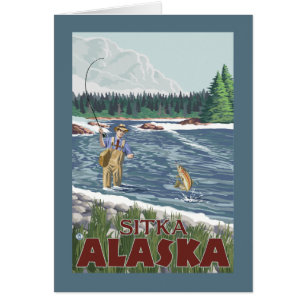 Fliegen-Fischer - Sitka, Alaska