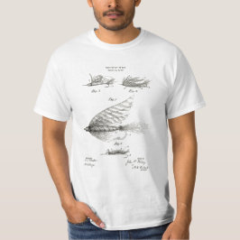 Fliegen-Fischereiausrüstungs-T-Shirt Geschenk für T-Shirt