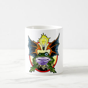 Fliegen-Frosch-Tasse Kaffeetasse