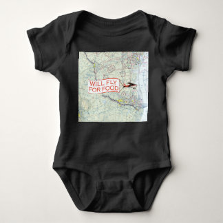 Fliegen für Baby Bodysuit Strampler
