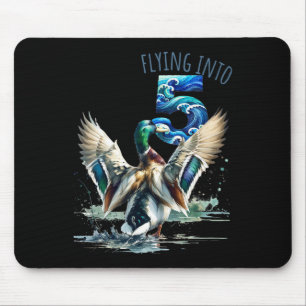 Fliegen in 5 Enten Jagd 5. Geburtstag Party 5 Ye Mousepad