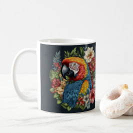 Fliegen in die Lebhaftigkeit mit Papagei-Tasse Kaffeetasse