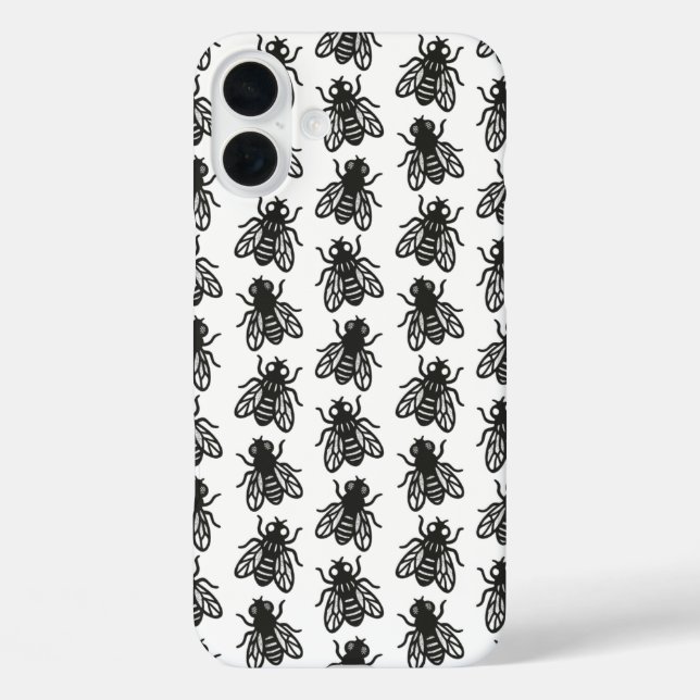 Fliegen iPhone 16 Plus Hülle (Rückseite)