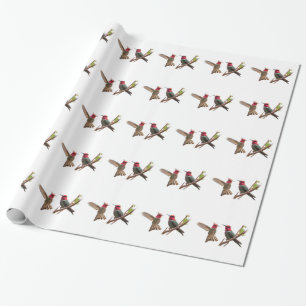 FLIEGEN-JUWELEN GESCHENKPAPIER
