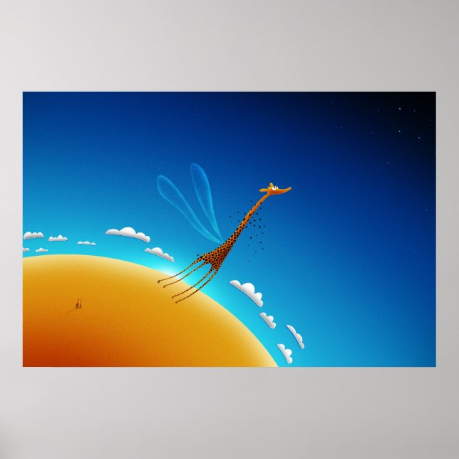 Fliegen lernen poster (Vorne)