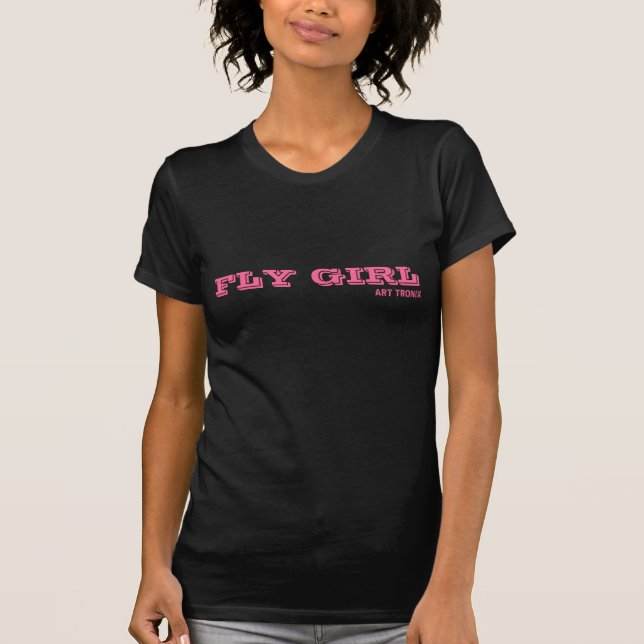 FLIEGEN-MÄDCHEN alle kennen wir ein T-Shirt (Vorderseite)