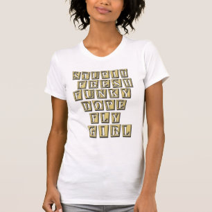 Fliegen-Mädchen ANGESAGTES HOPFENt-shirt T-Shirt