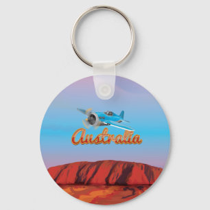 Fliegen nach Australien Schlüsselanhänger