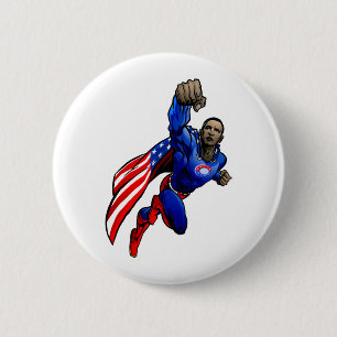 Fliegen Obama Button