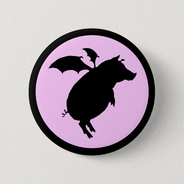 Fliegen piggy button (Vorderseite)