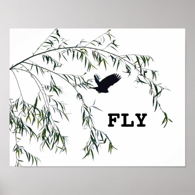 Fliegen Poster (Vorne)