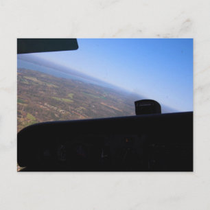 Fliegen Postkarte