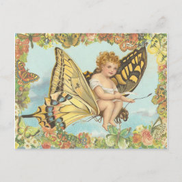 Fliegen Postkarte