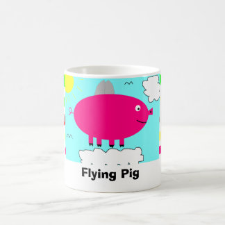 Fliegen-Schwein Kaffeetasse