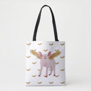 Fliegen-Schwein Tasche