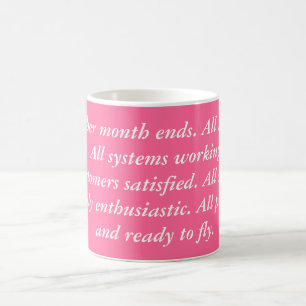 Fliegen-Schwein-Tasse Kaffeetasse