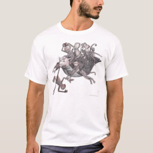 Fliegen-Schwein-tragende Affen! T-Shirt