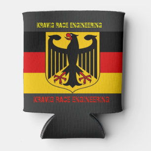 FLIEGEN SIE IHRE FLAG DEUTSCHE RACING DESIGN DOSENKÜHLER