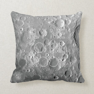 Fliegen Sie mich zum Mond-Kissen Kissen