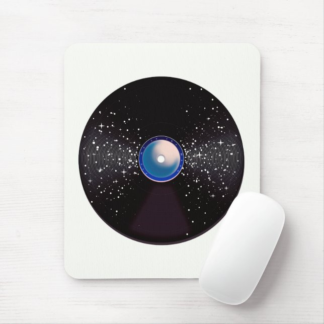 Fliegen Sie mich zum Mond Mousepad (Mit Mouse)