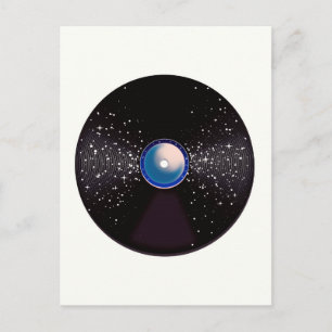 Fliegen Sie mich zum Mond Postkarte