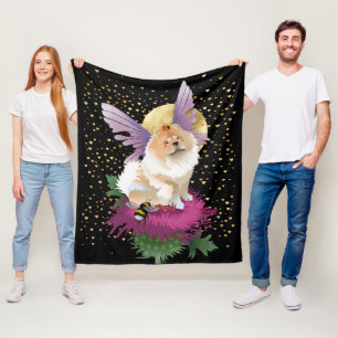 FLIEGEN SIE MIR AUF DIE MUNDVlies-Decke in 3 Größe Fleecedecke