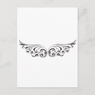 Fliegen Sie mit diesen Flügeln weg Postkarte