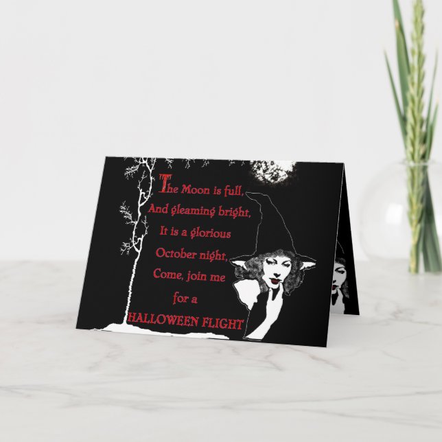 Fliegen Sie mit mir! Karte (Vorderseite)