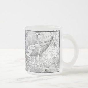 Fliegen Stegoasaurs Mattglastasse
