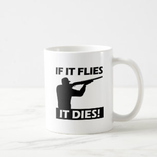 Fliegen Stirbt Lustige Tasse