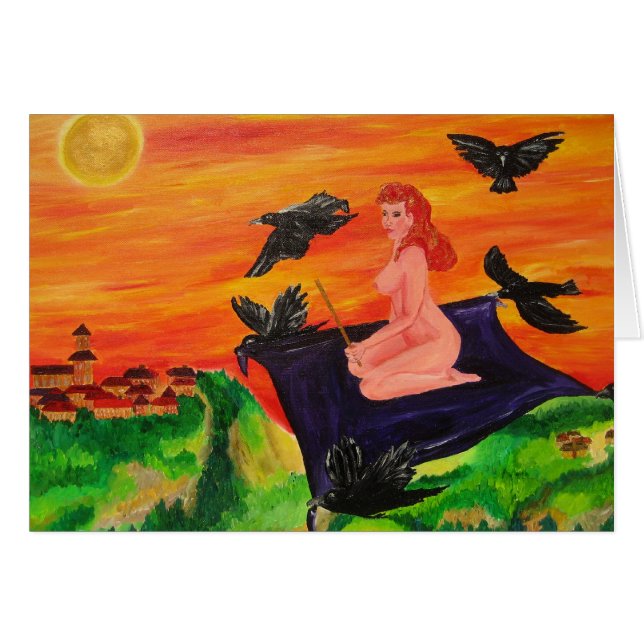 Fliegen-Teppich (Vorderseite (Horizontal))