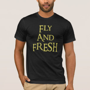 Fliegen und frisches Shirt, zum Verkauf T-Shirt