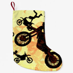 Fliegen wagen - Motocross Stunts Kleiner Weihnachtsstrumpf