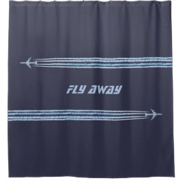 Fliegen weg duschvorhang