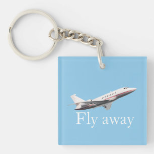 Fliegen weg schlüsselanhänger