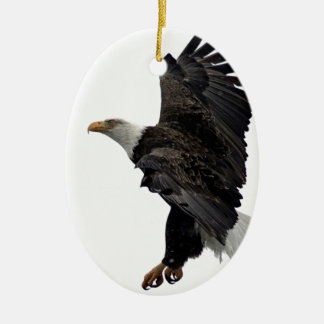 Fliegen-Weißkopfseeadler Keramik Ornament