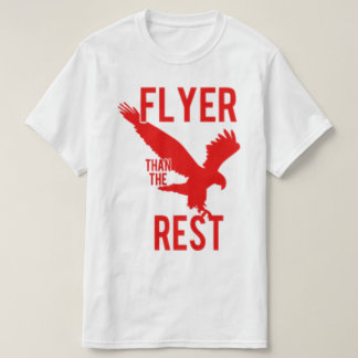 Fliegen wie ein Adler rot/weiß T-Shirt