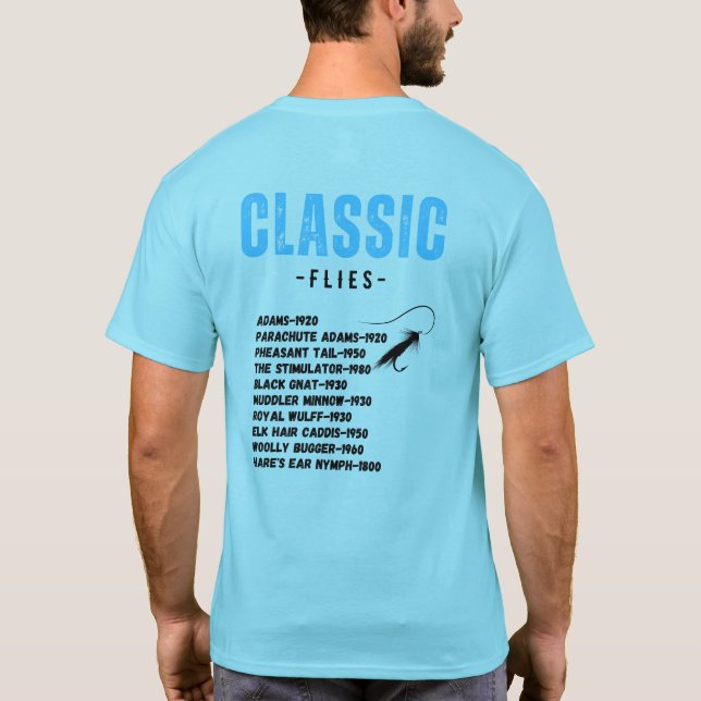 Fliegen wir Fliegen T-Shirt (Rückseite)