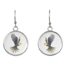 Fliegencockatiel-Papageien-Tropfen-Ohrringe